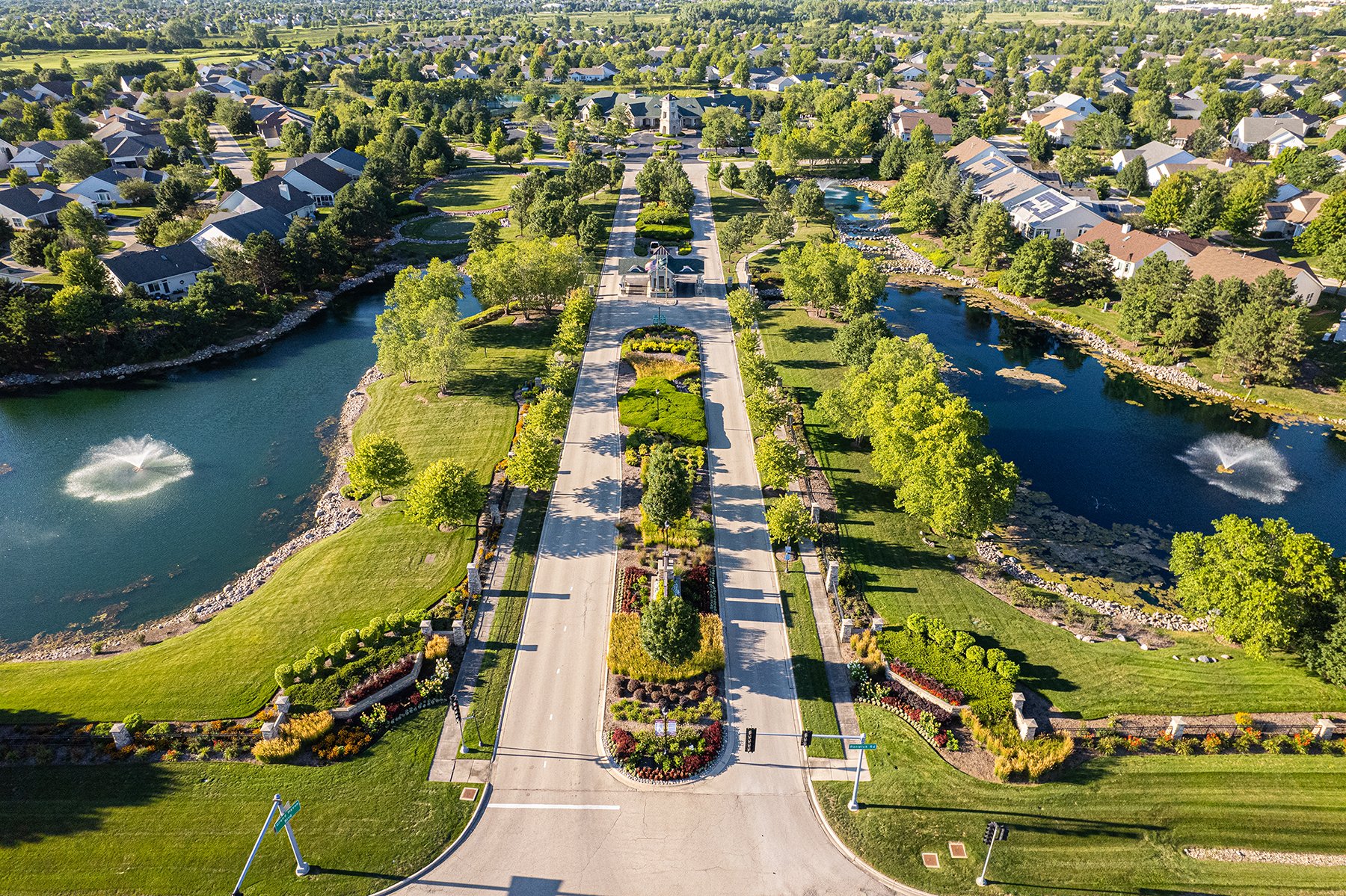 Aerial view HOA