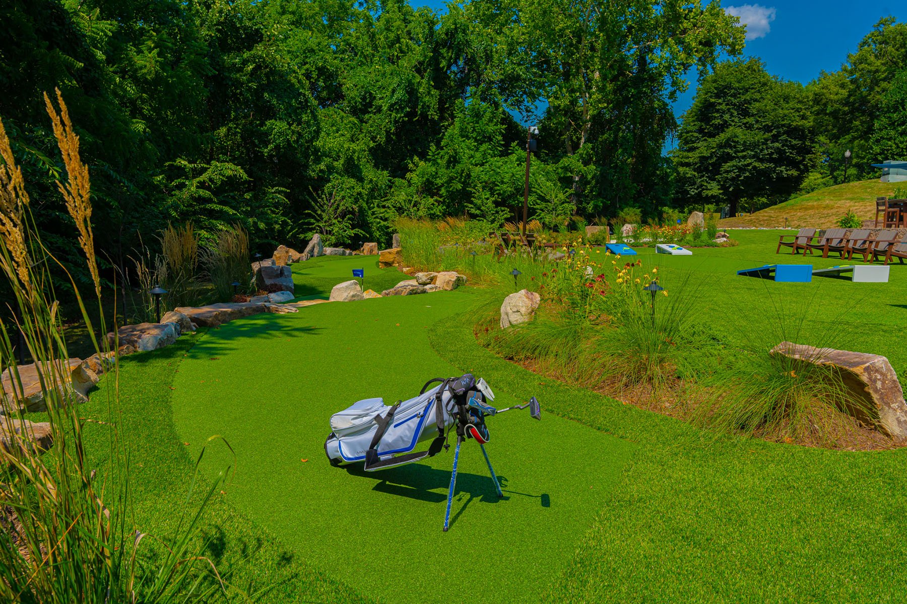 Golf Green Area | Modern Landscape Designs for Communities 