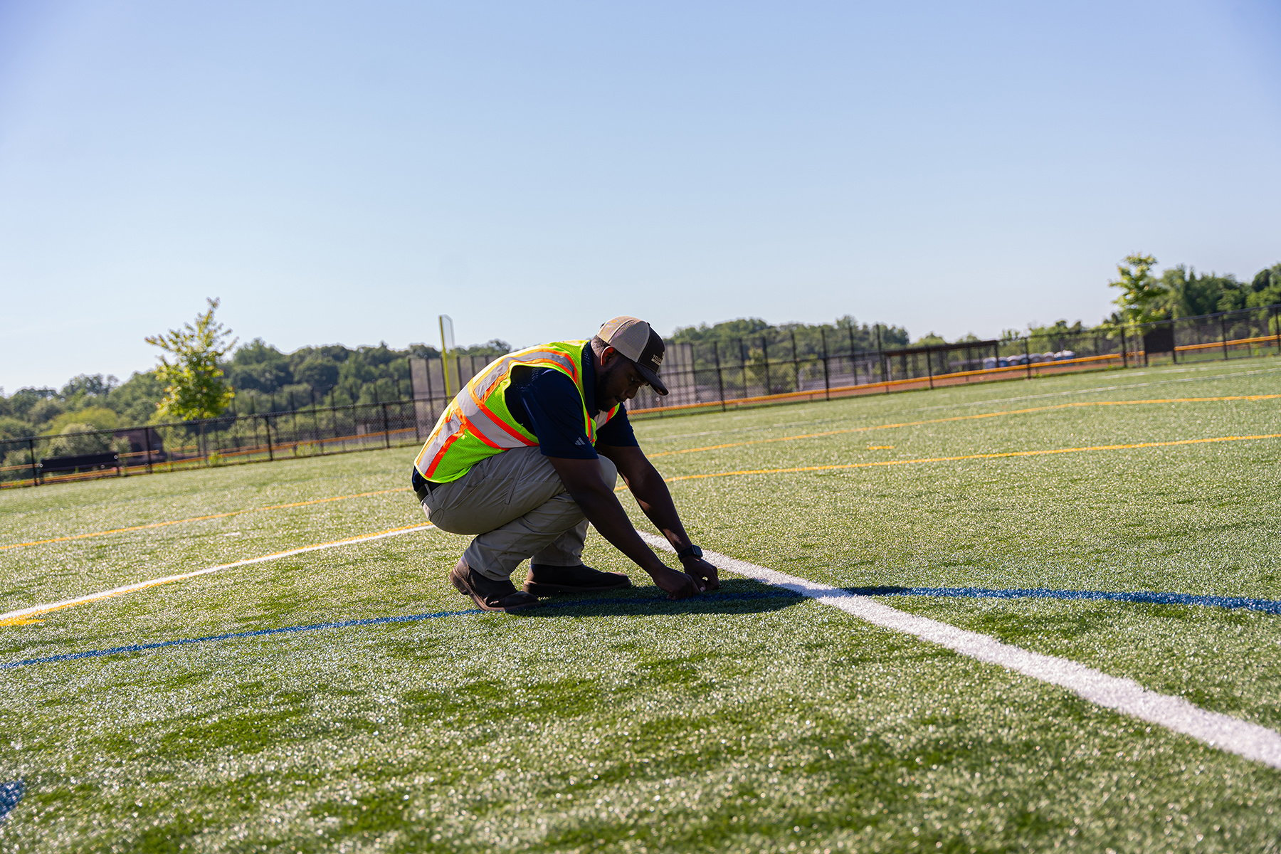 Commercial turf field maintenance solutions