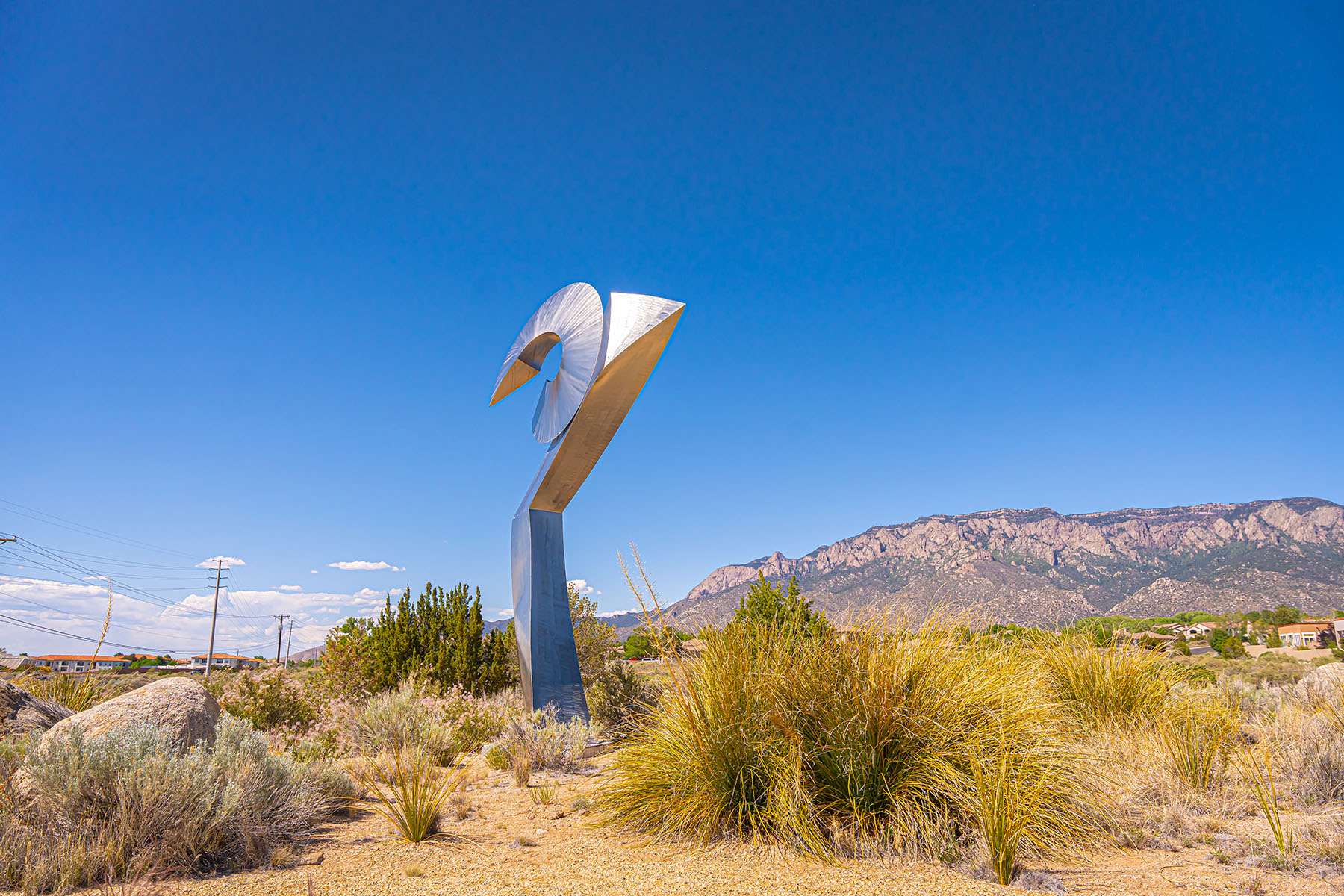 Monument Sign High Desert 