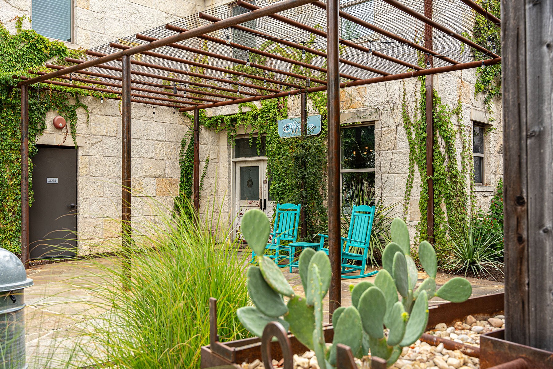 Cactus, Native Grasses, Commercial Landscaping in Austin, TX