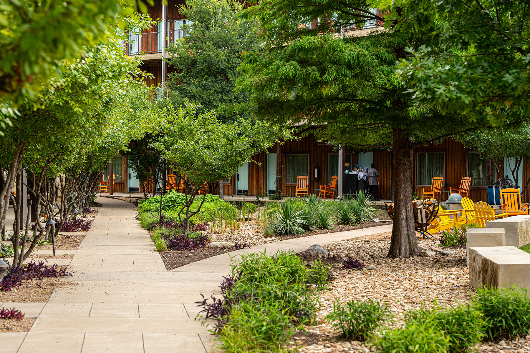 Example Courtyard Landscaping 