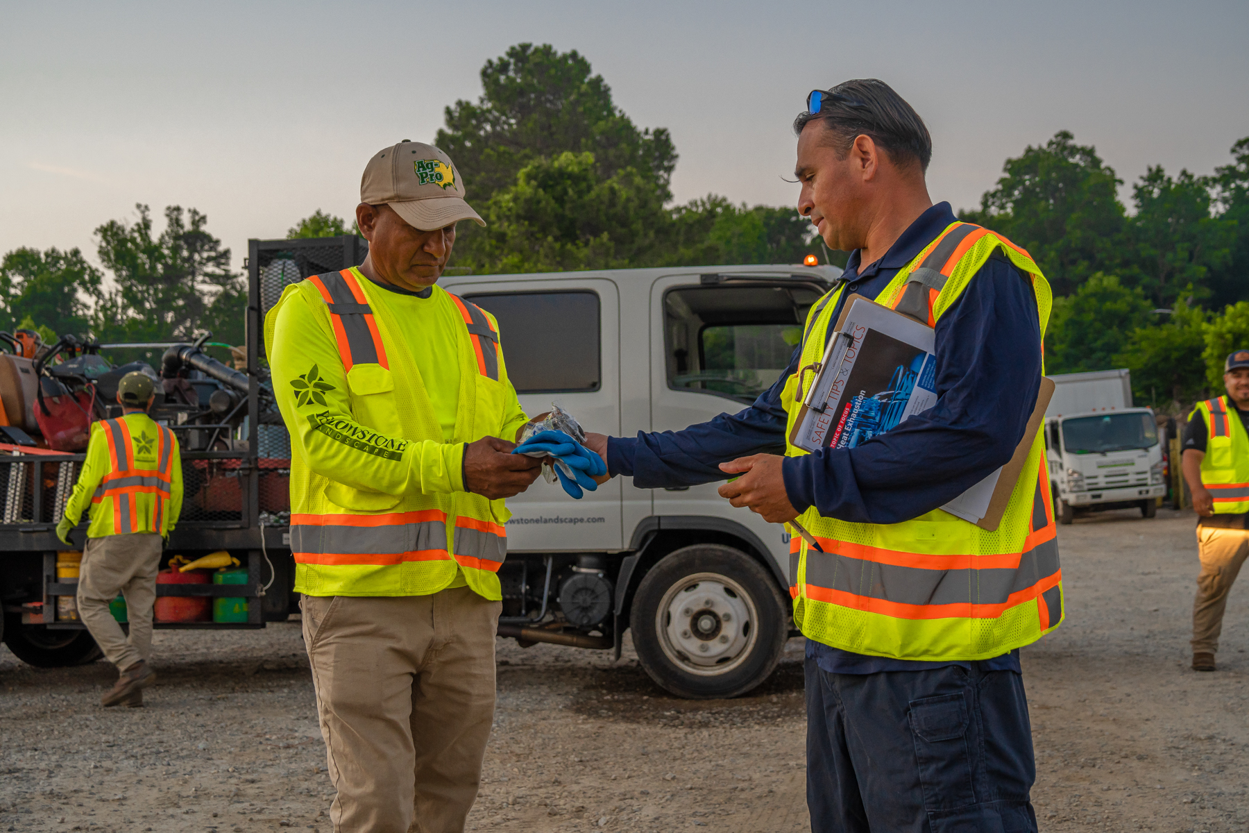 Emphasis on Landscaping Protective Clothing Needed for Workers